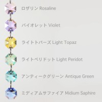 スワロフスキー・クリスタル　8116　アンティークグリーン 14mm